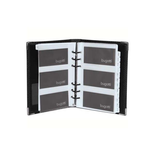 Bugatti Sedona Inc Bugatti BCC97355 Synthetic Leather Business Card Case, Black BCC97355 - main